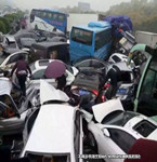 滬寧高速發(fā)生50車連環(huán)車禍！當發(fā)生車禍時我們應該怎么辦？
